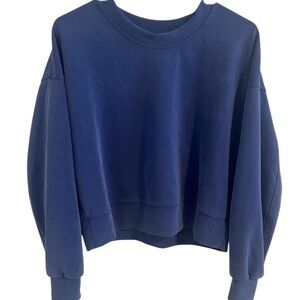 LULULEMON Softstreme Sweatshirt, blue. EUC. In perfect condition!